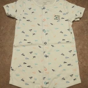 Paper Planes Themed Baby Romper